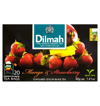 Herbata Mango & Strawberry Dilmah 20 torebek