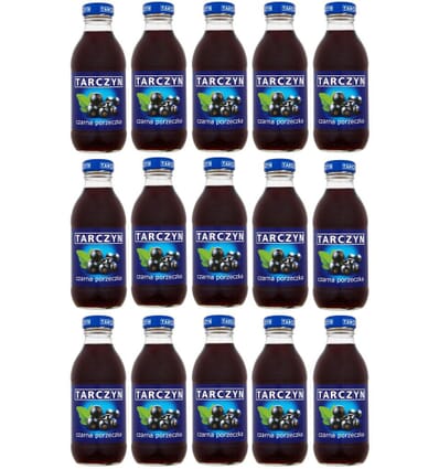 15x Blackcurrant juice Tarczyn 300ml