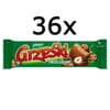 36x chocolate bar with nuts Grzeski 36g