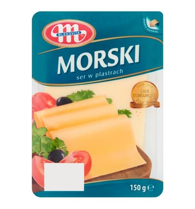 Morski cheese Mlekovita 150g slices
