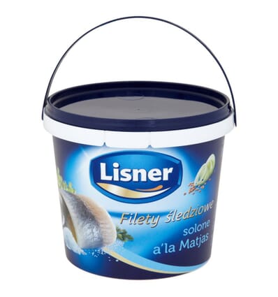 Herring / Salted herring fillets a'la Matjas Lisner 800/400g
