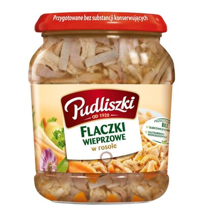 Tripes de porc en bouillon Pudliszki 500g