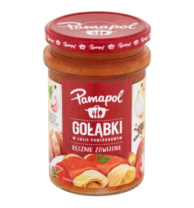 Danie Gołąbki w sosie pomidorowym Pamapol 500g