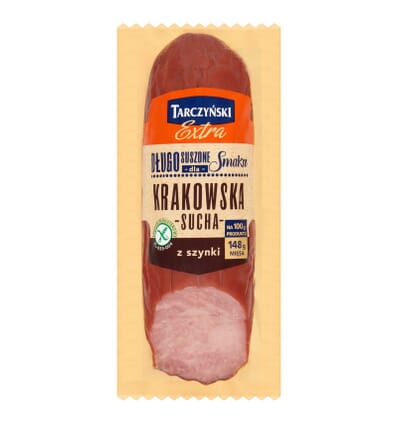 Tarczynska Krakowska sucha getrocknete Schweinwurst 260g