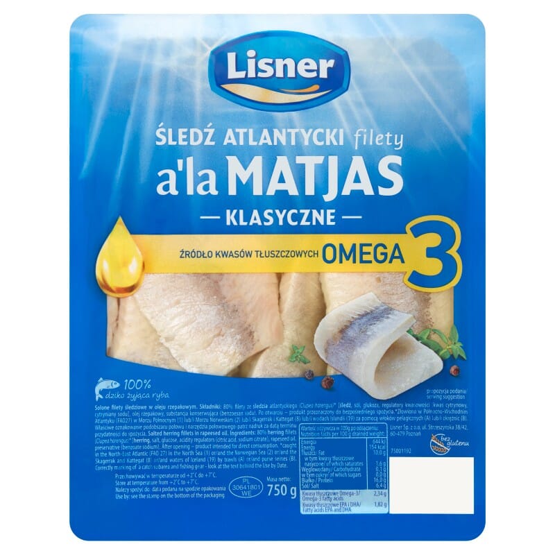 Buy Herring / Herring fillets in oil a'la Matjas